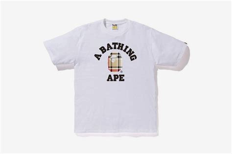 bape burberry collab|Bape Burberry capsule.